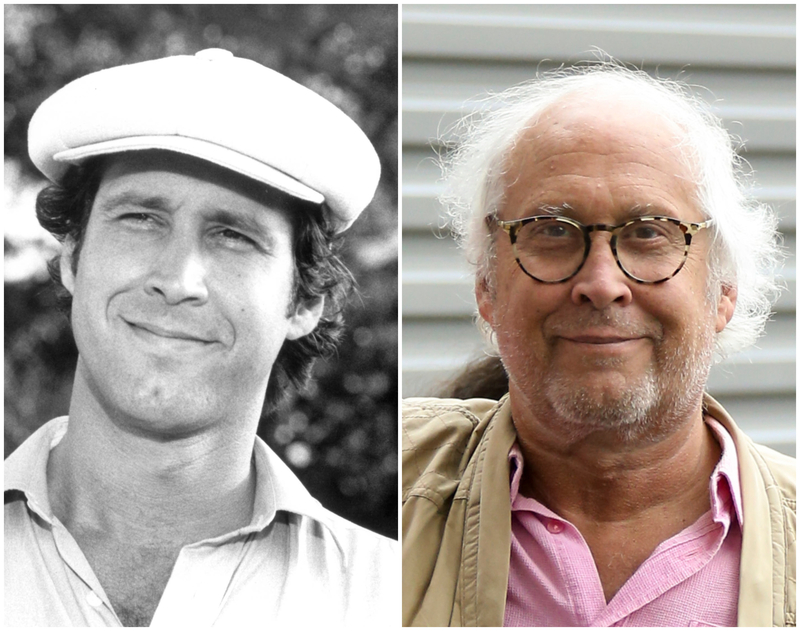 Chevy Chase | Alamy Stock Photo by Moviestore Collection Ltd & Getty Images Photo by Jean Catuffe/GC Images