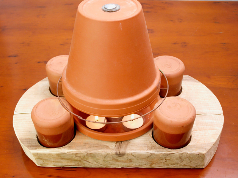 Turn Your Terracotta Pot Into a Space Heater | Alamy Stock Photo by Nik Taylor