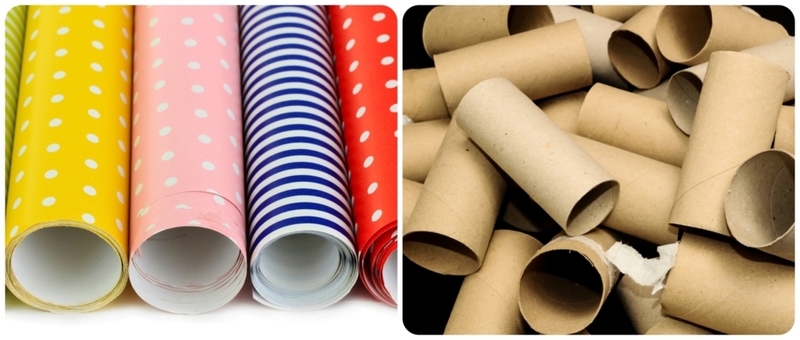 Keep Gift Wrap Neatly Rolled | Shutterstock