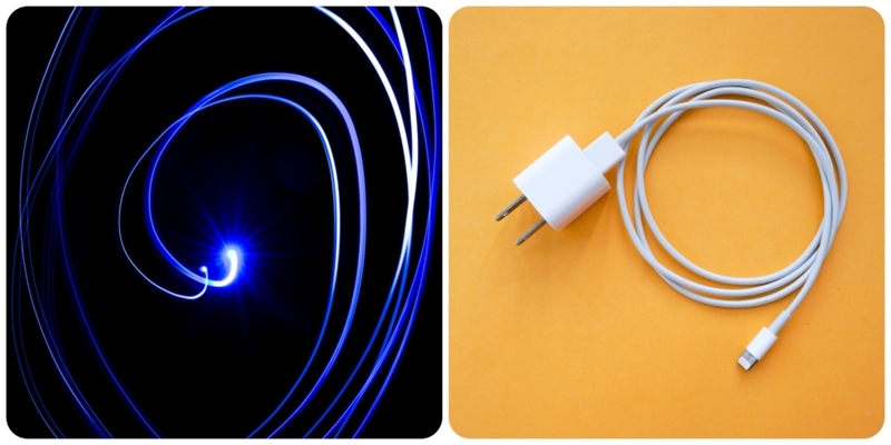 Glow-In-The-Dark Paint for Charger Cords | Shutterstock