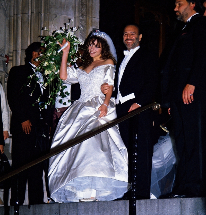 Mariah Carey and Tommy Mottola | Getty Images Photo by Mitchell Gerber