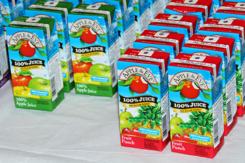 Juice Boxes | Alamy Stock Photo