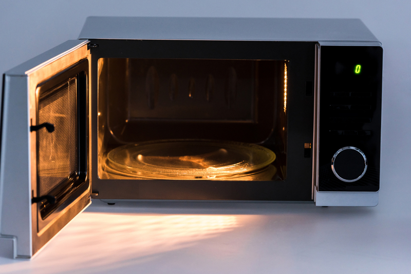 Black Grating on Microwave Window | Shutterstock