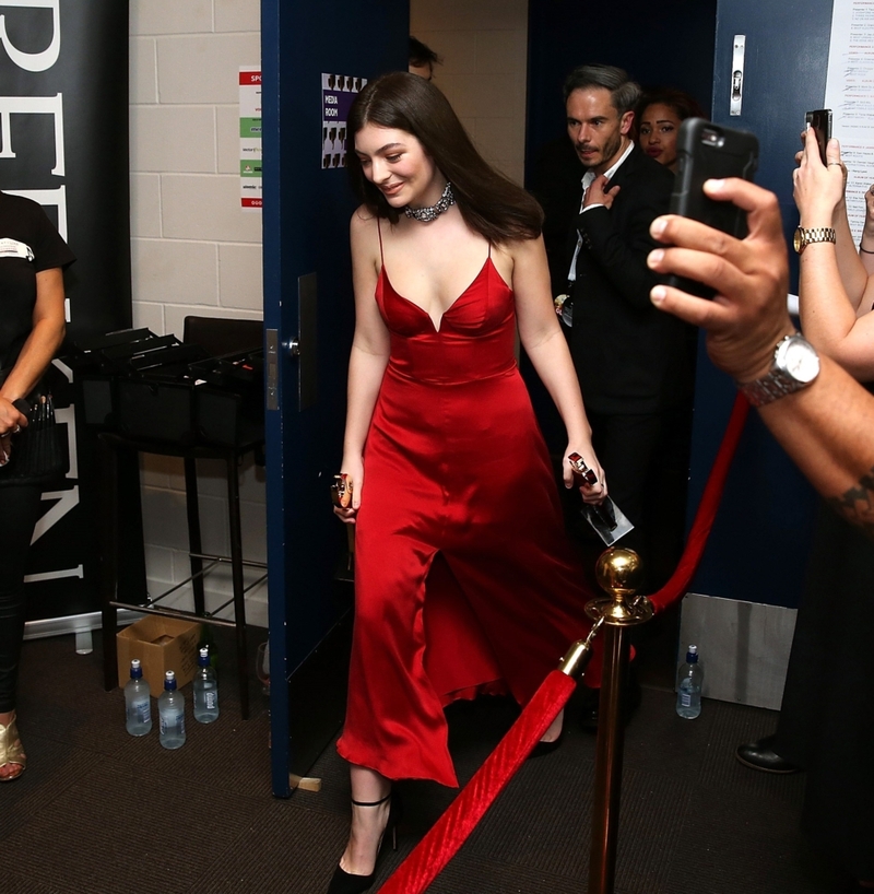 Lorde and Justin Warren | Getty Images Photo by Michael Bradley