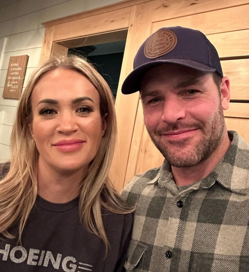 Carrie Underwood and Mike Fisher | Instagram/@mfisher1212