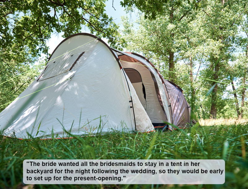 As Camp as a Row of Tents | Alamy Stock Photo