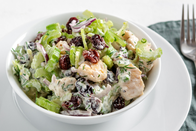 Chicken-Cranberry Salad | Alamy Stock Photo by vivoo 