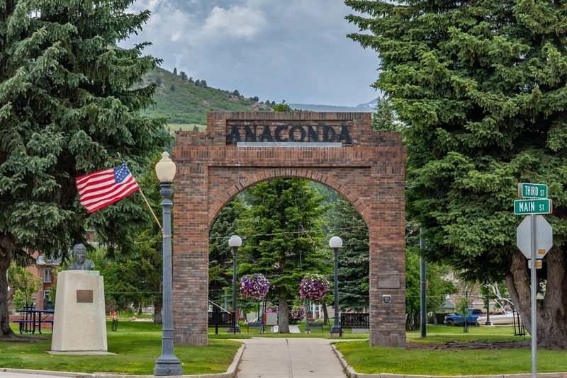 Anaconda, Montana | Shutterstock