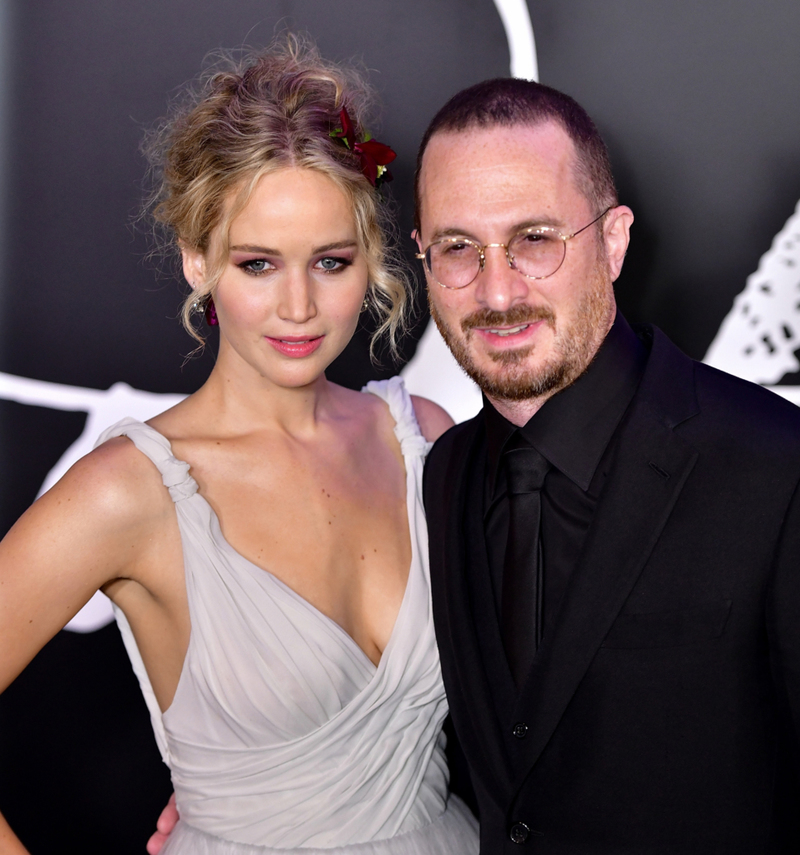 Jennifer Lawrence y Darren Aronofsky | Getty Images/Photo by James Devaney/FilmMagic