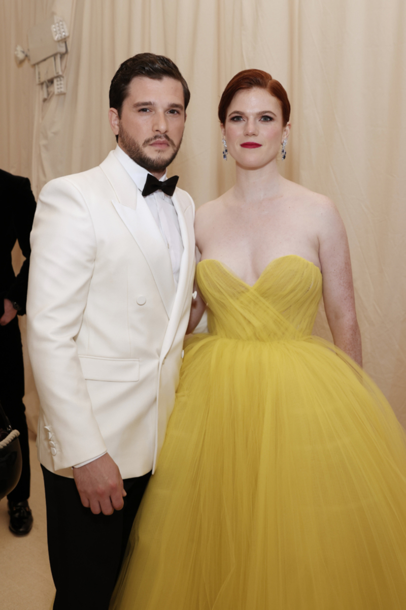 Kit Harrington y Rose Leslie | Getty Images/Photo by Arturo Holmes/MG21