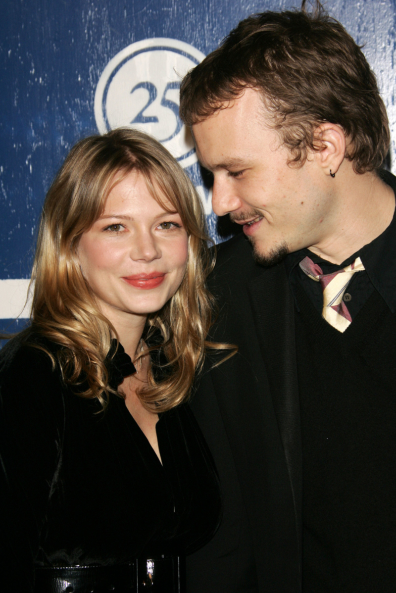 Michelle Williams y Heath Ledger | Getty Images/Photo by Evan Agostini