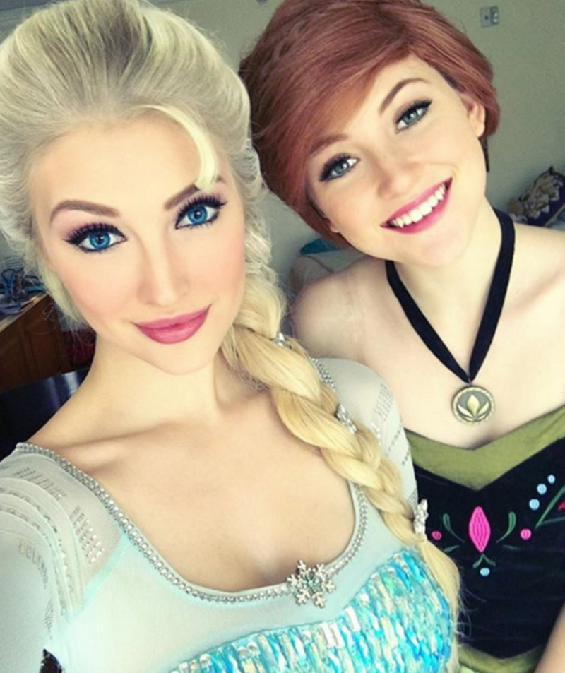 Elsa und Anna | Instagram/@annafaith