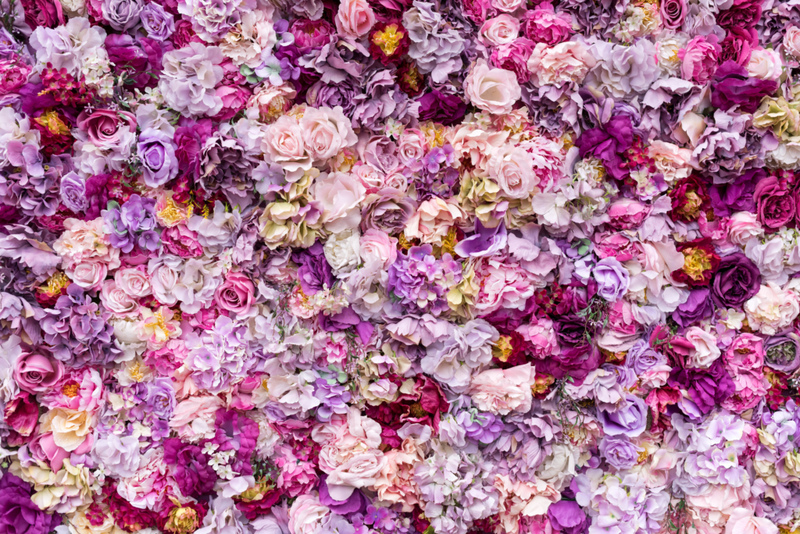 Paredes de flores | Alamy Stock Photo