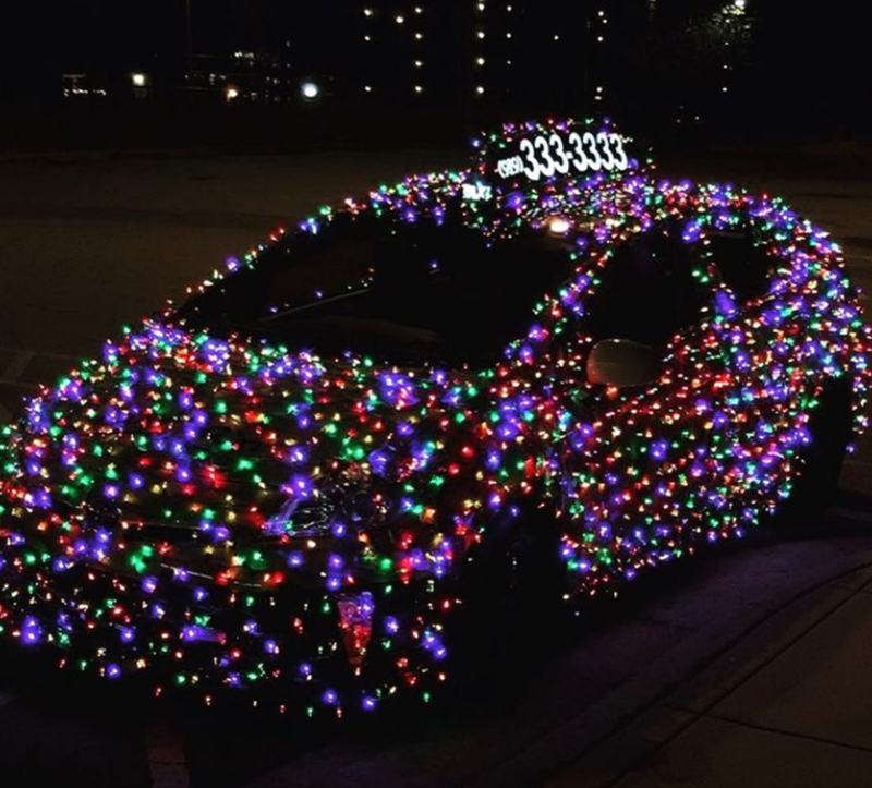 We Wish You a Merry Cars-mas | Instagram/@badpriusdrivers