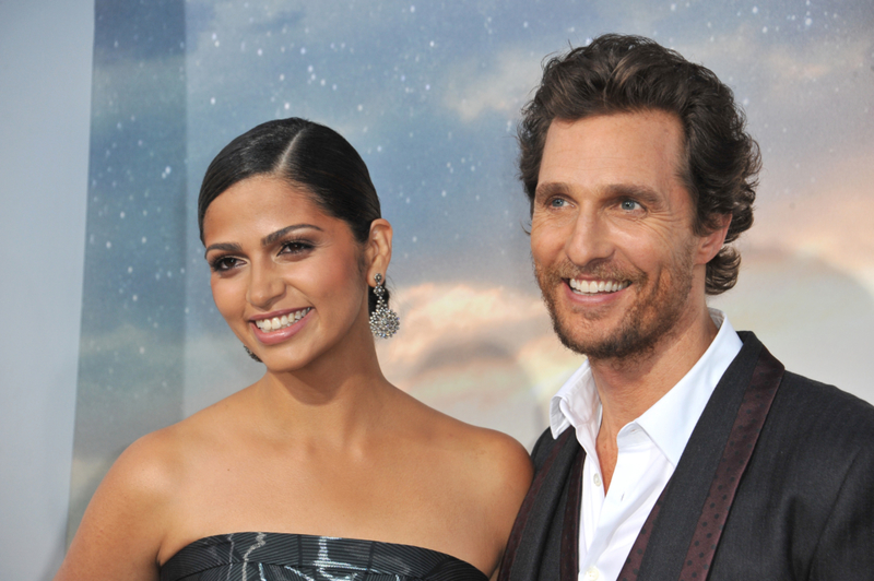Matthew McConaughey y Camila Alves | Jaguar PS/Shutterstock