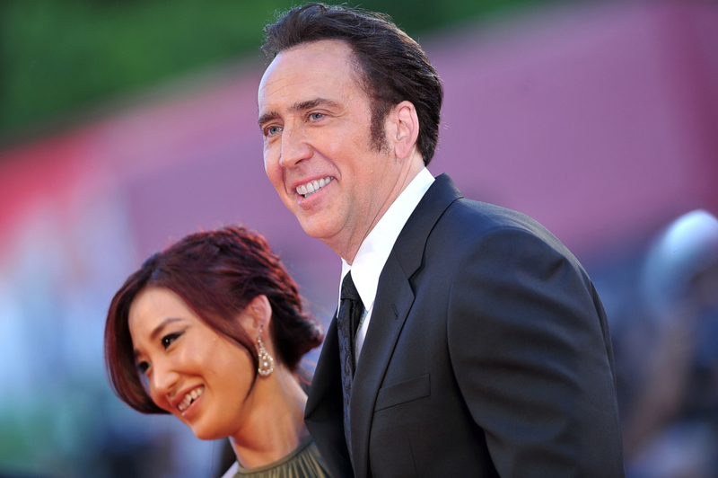 Nicolas Cage y Alice Kim | Getty Images Photo by Stefania D