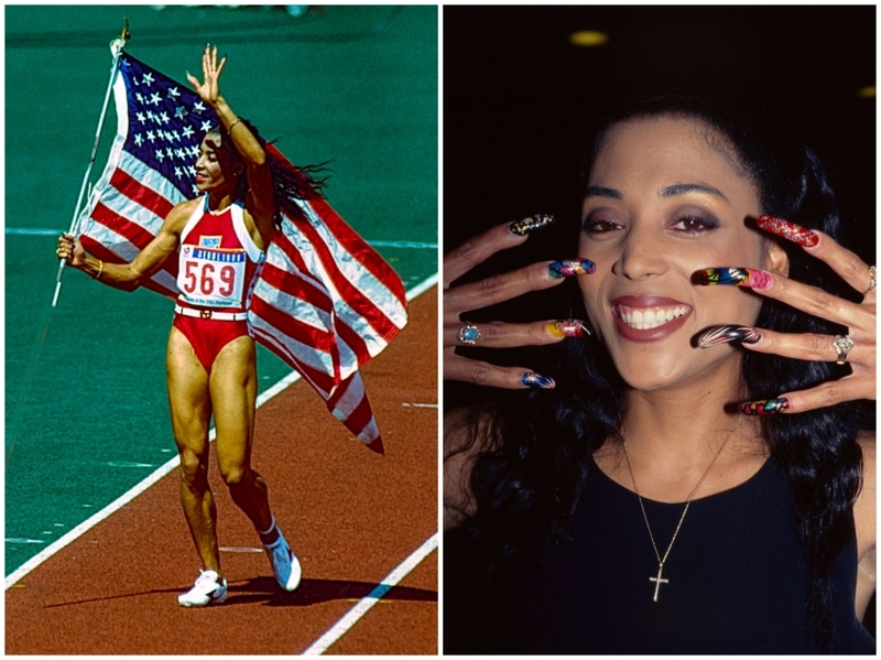Florence Griffith-Joyner | Alamy Stock Photo by Paul Sutton-PCN Photography & Henry McGee/MediaPunch