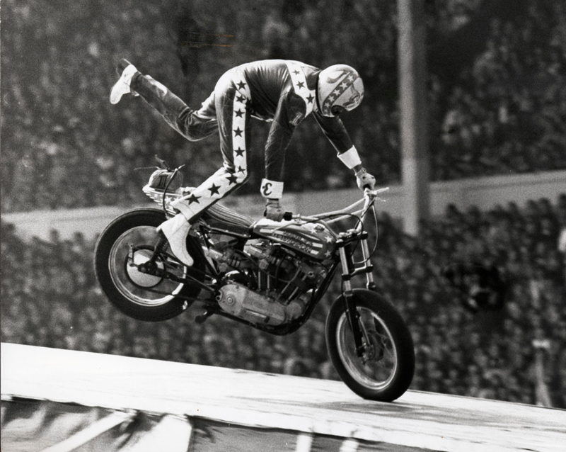 Evel Knievel & The Wide World of Sports | Alamy Stock Photo by KEYSTONE Pictures USA