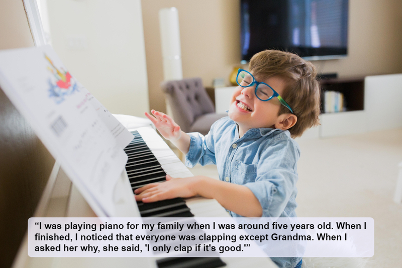 Grandma Is the Harshest Critic | Alamy Stock Photo