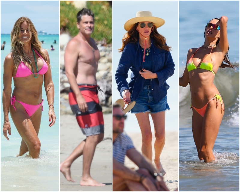 These Celebrity Beach Photos Prove They Still Have Amazing Beach Bodies | Getty Images Photo by MEGA/GC Images & Gotham/GC Images & Bellocqimages/Bauer-Griffin/GC Images