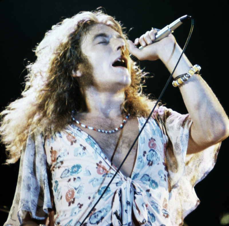 Robert Plant of Led Zeppelin | Alamy Stock Photo