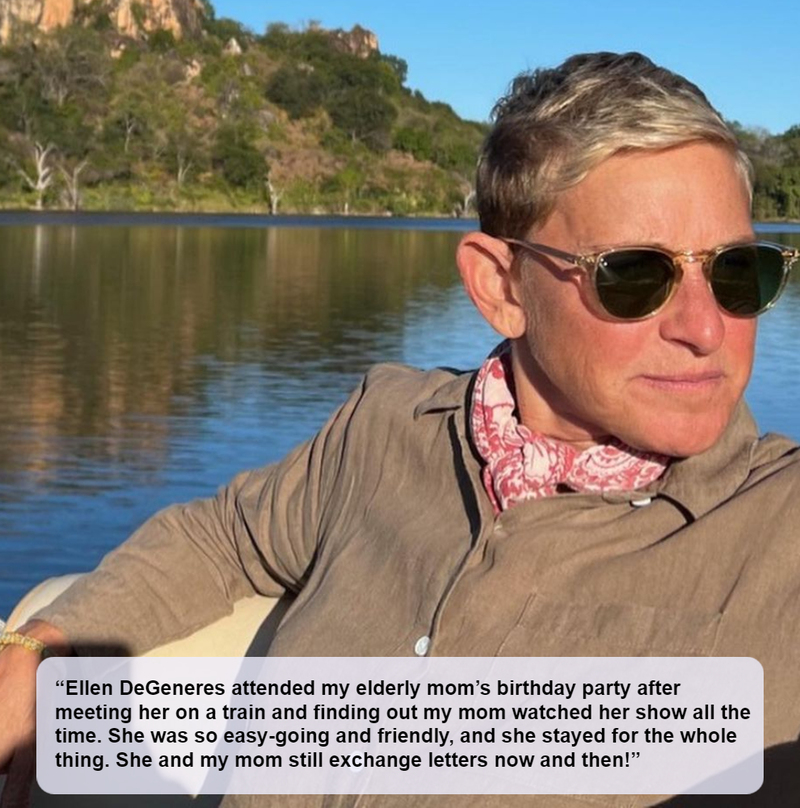 Ellen DeGeneres | Instagram/@theellenshow