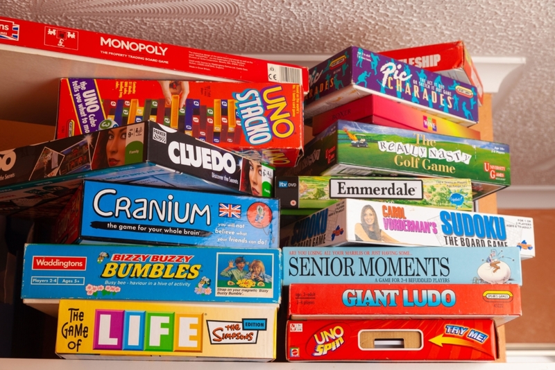 Board Games | Alamy Stock Photo by Richard Newton