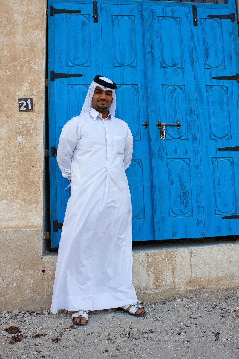 Was katarische Männer tragen | Alamy Stock Photo