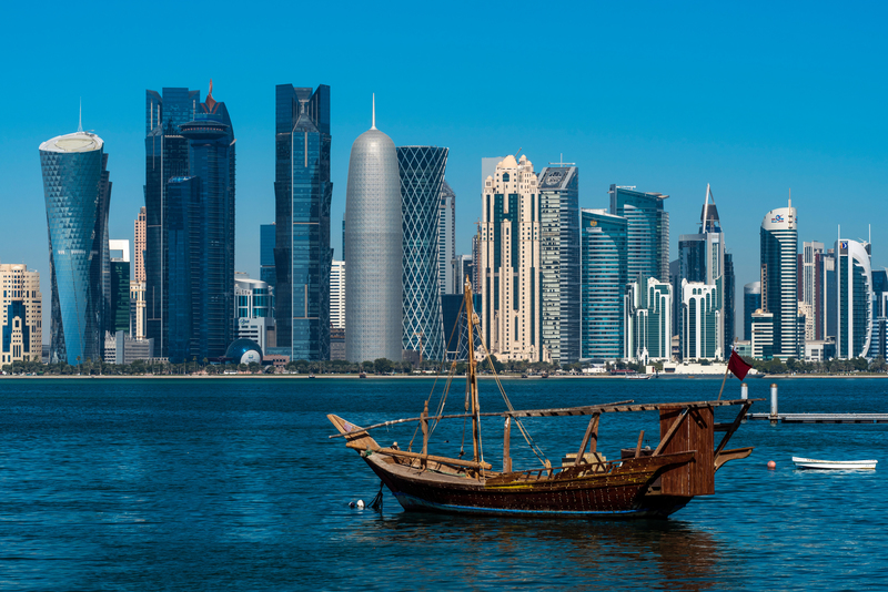90 % der Bevölkerung von Katar leben in der Hauptstadt | Alamy Stock Photo