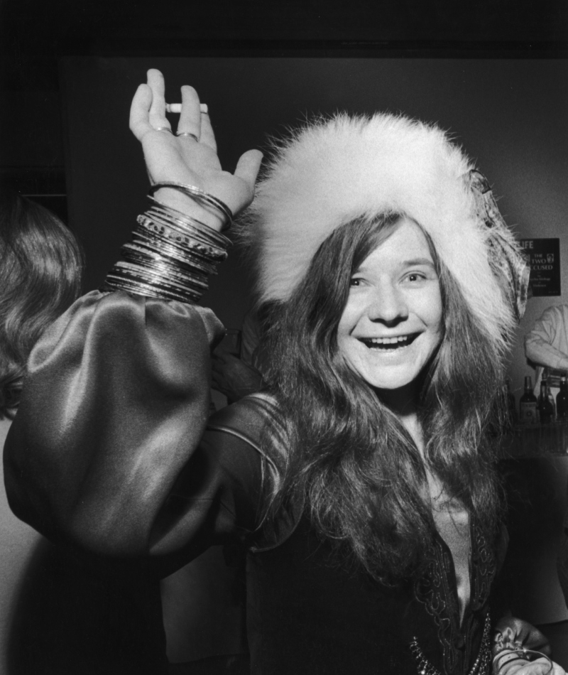 Janis Joplin on a Night Out | Getty Images Photo by Walter Daran/Hulton Archive