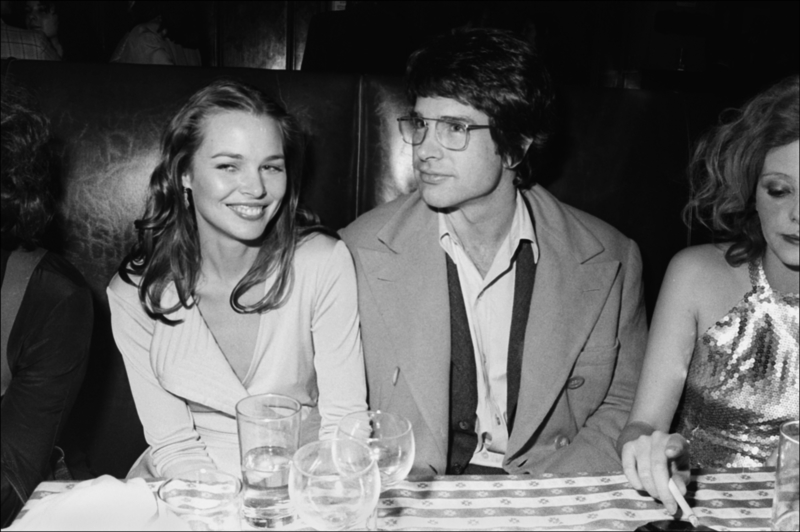 Michelle Phillips and Warren Beatty Party at Sardi's | Getty Images Photo by Allan Tannenbaum