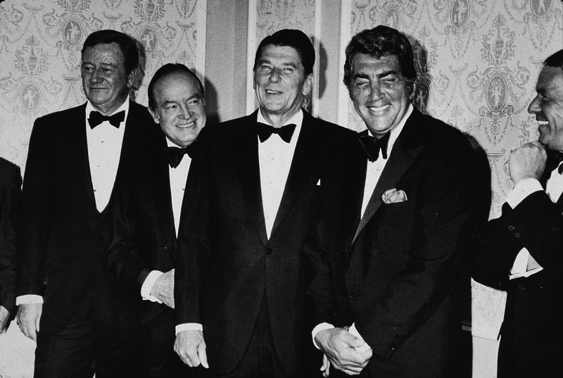 John Wayne Attends a Reagan Benefit Dinner | Getty Images Photo by Hulton Archive
