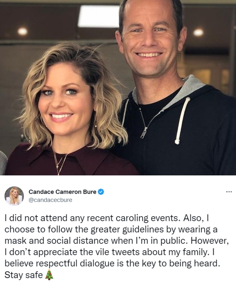 She Gets Trolled for Defending Her Brother | Instagram/@candacecbure & Twitter/@candacecbure