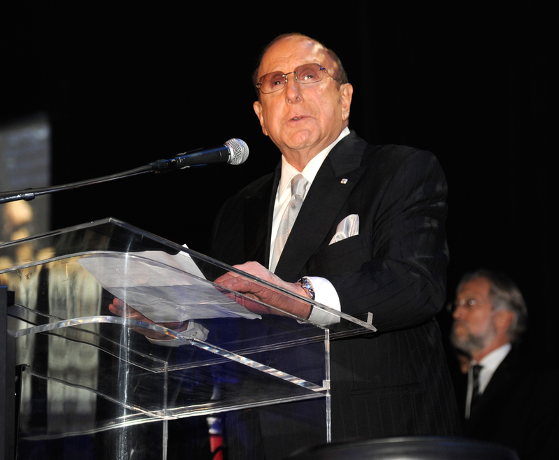 Clive Davis Pays Tribute to Whitney | Getty Images Photo by Kevin Mazur/WireImage