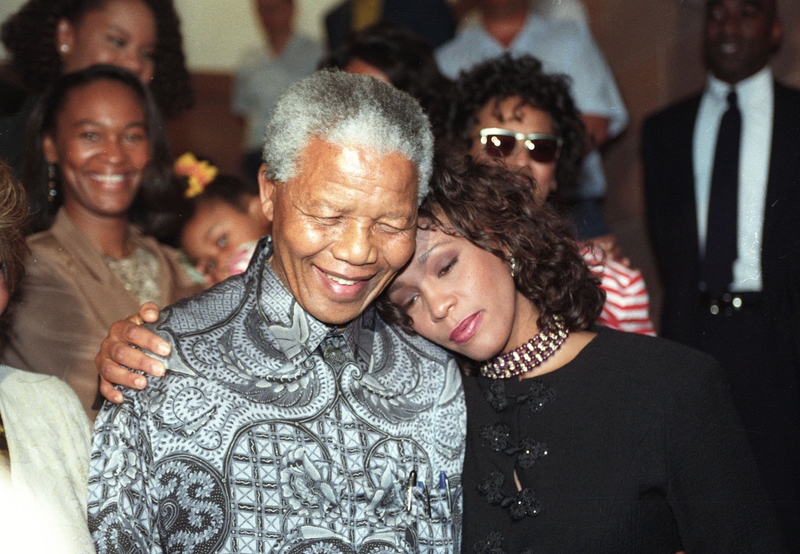 She Meets Nelson Mandela | Alamy Stock Photo