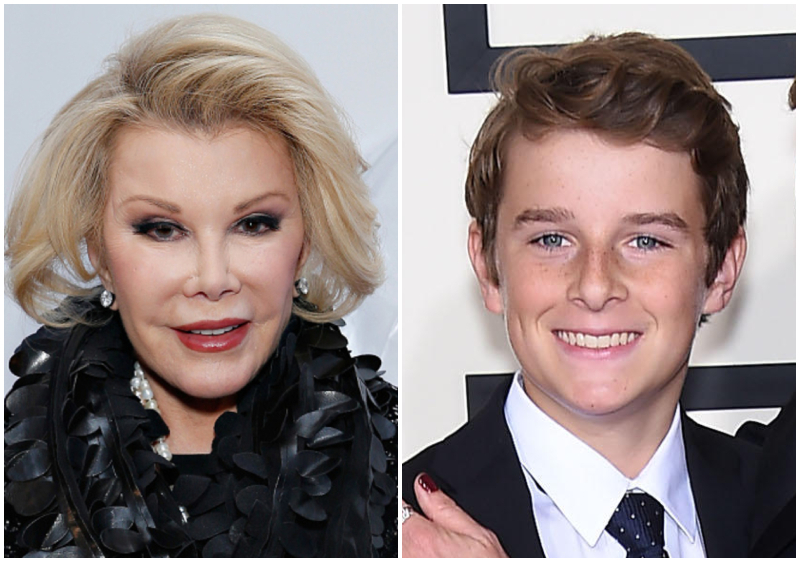 Edgar Cooper Endicott : Le petit-fils de Joan Rivers | Getty Images Photo by Cindy Ord & Alamy Stock Photo by Lisa O
