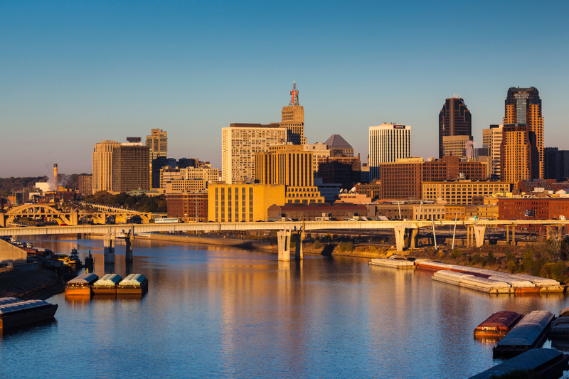Minneapolis—St. Paul, Minnesota | Alamy Stock Photo 
