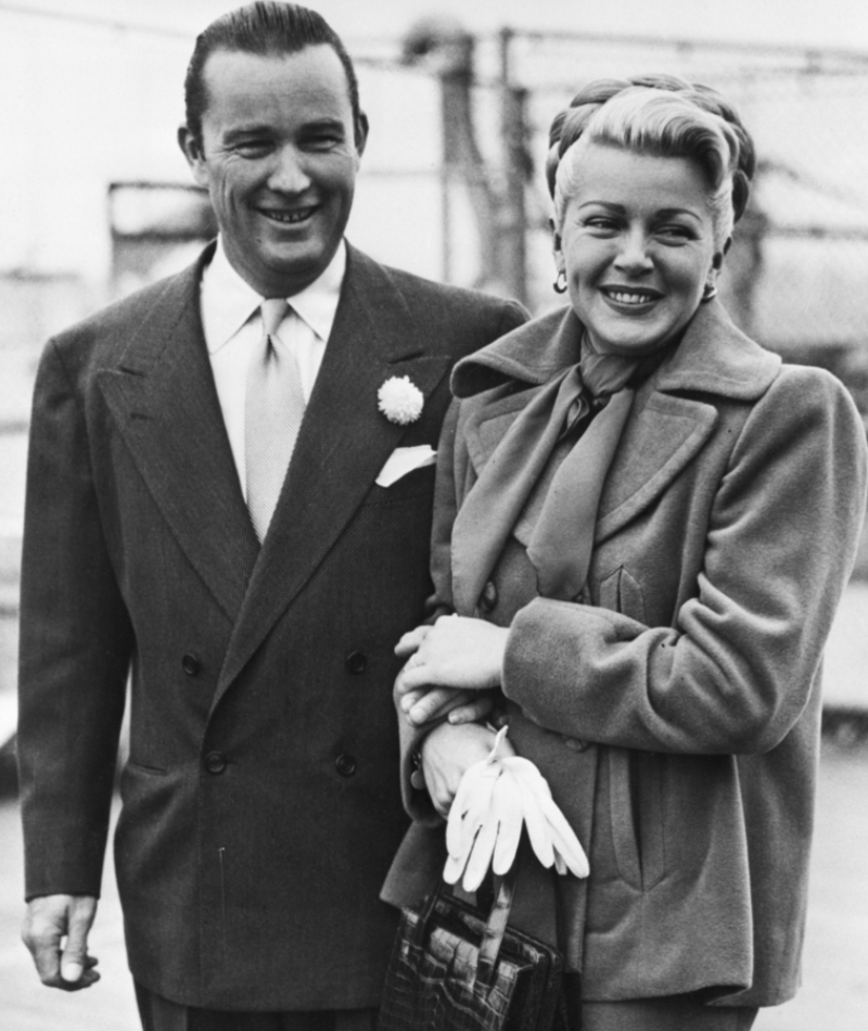 Lana Turner and Henry J. 