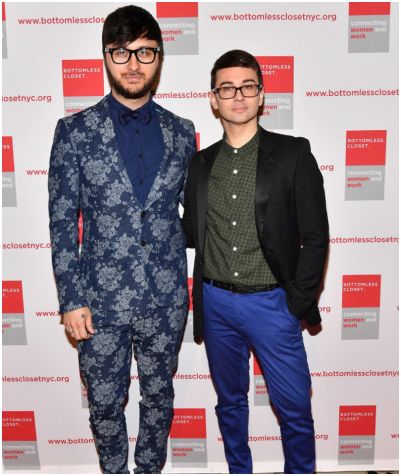 Christian Siriano & Bradley Walsh | Getty Images Photo by Dia Dipasupil/Bottomless Closet