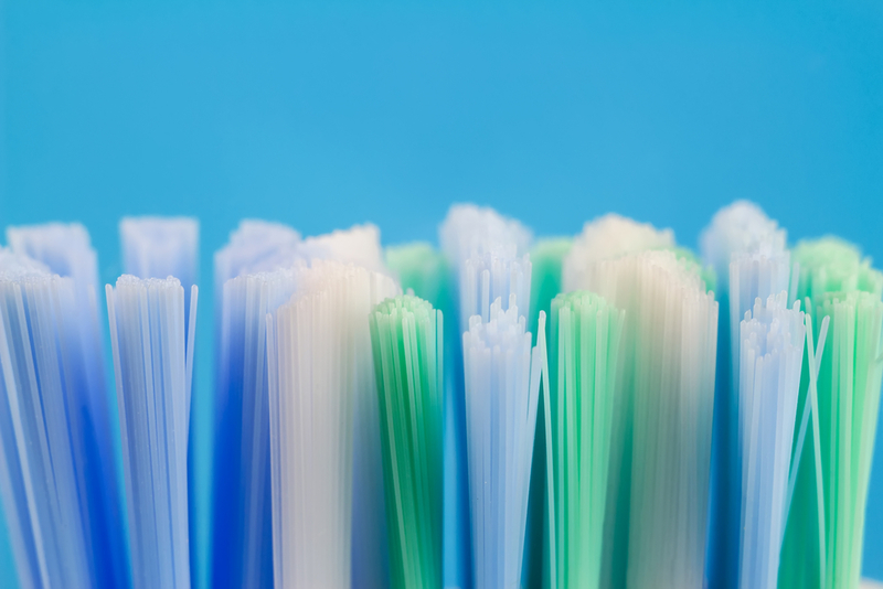 Blue Toothbrush Bristles | Shutterstock