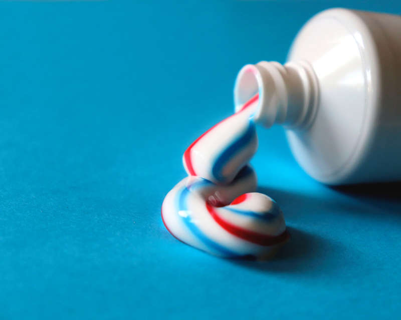 Colored Toothpaste | Shutterstock