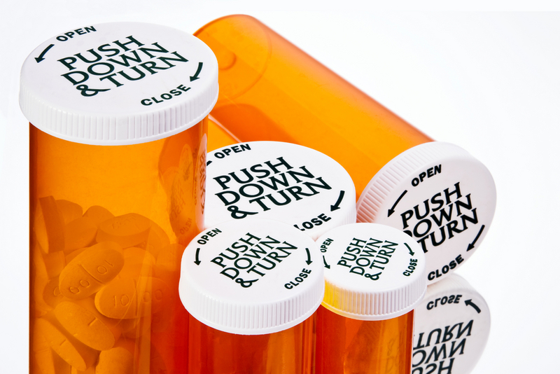 Child-Proof Medicine Bottles | Shutterstock
