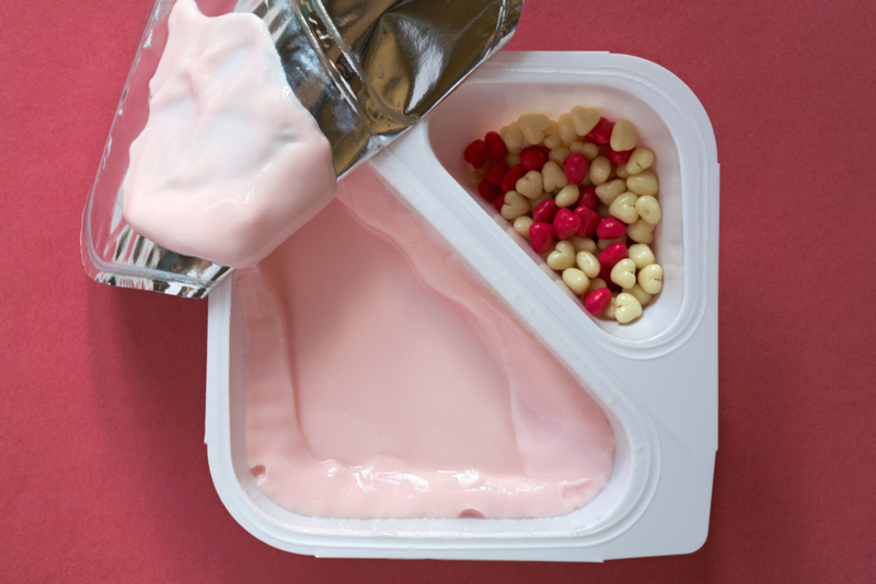 Yogurt Containers | Alamy Stock Photo