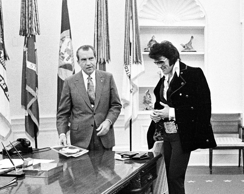 Presley Met President Nixon | Getty Images Photo by National Archive/Newsmakers