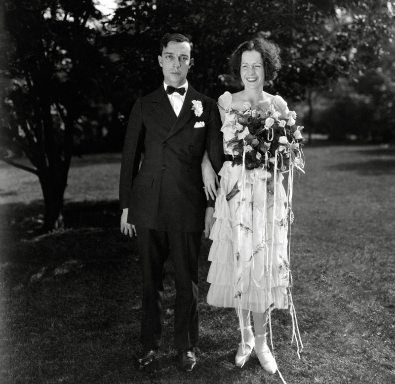 Buster Keaton and Natalie Talmadge | Alamy Stock Photo