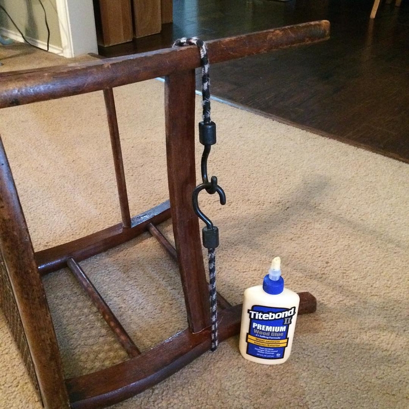 Fixing a Rickety Chair | Instagram/@sarahknocksonwood