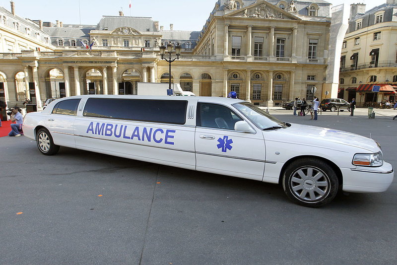 Hat jemand eine Limousine bestellt? | Getty Images Photo by FRANCOIS GUILLOT/AFP