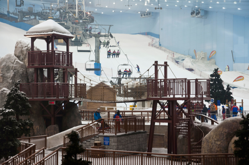 Größter Indoor-Skipark | Alamy Stock Photo