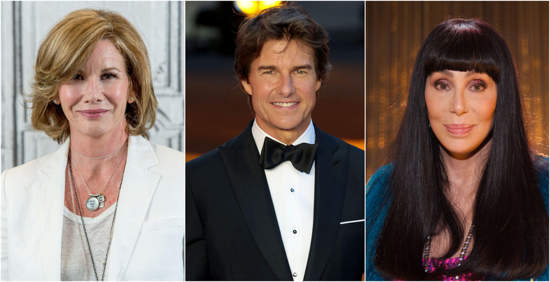 Tom Cruise: Melissa Gilbert & Cher | Getty Images Photo by Roy Rochlin & Eric McCandless/ABC & Alamy Stock Photo