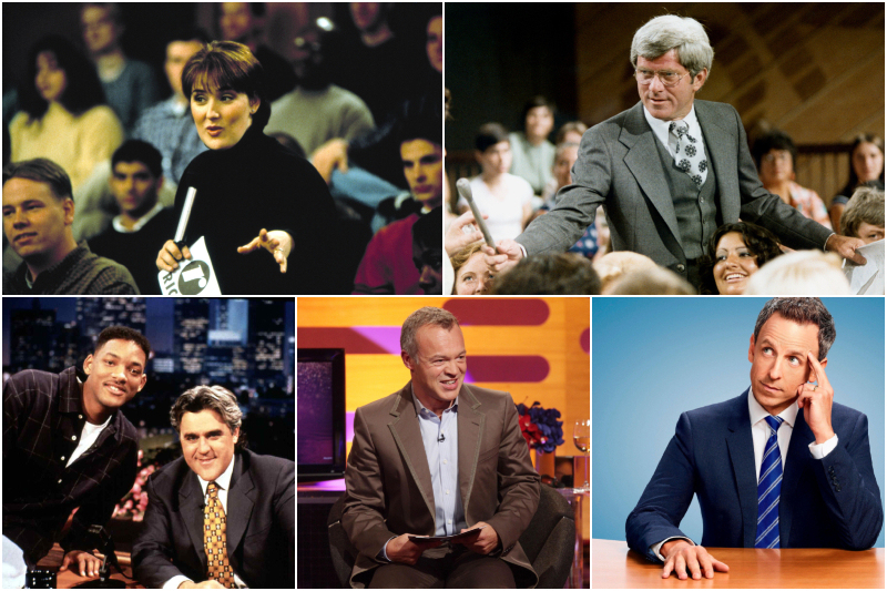 Here’s What Your Favorite TV Talk Show Hosts are up to These Days | Alamy Stock Photo by Courtesy Everett Collection & United Archives GmbH/IFA Film & PA Images/Yui Mok & NBC UNIVERSAL TELEVISION/Album